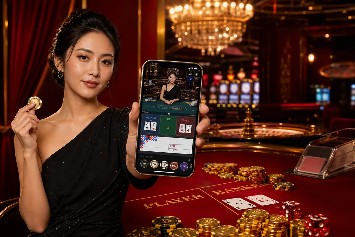 rm89 Live Casino ဂိမ်းများ Baccarat Roulette